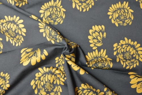 Jersey "Jesse" Blüten gold